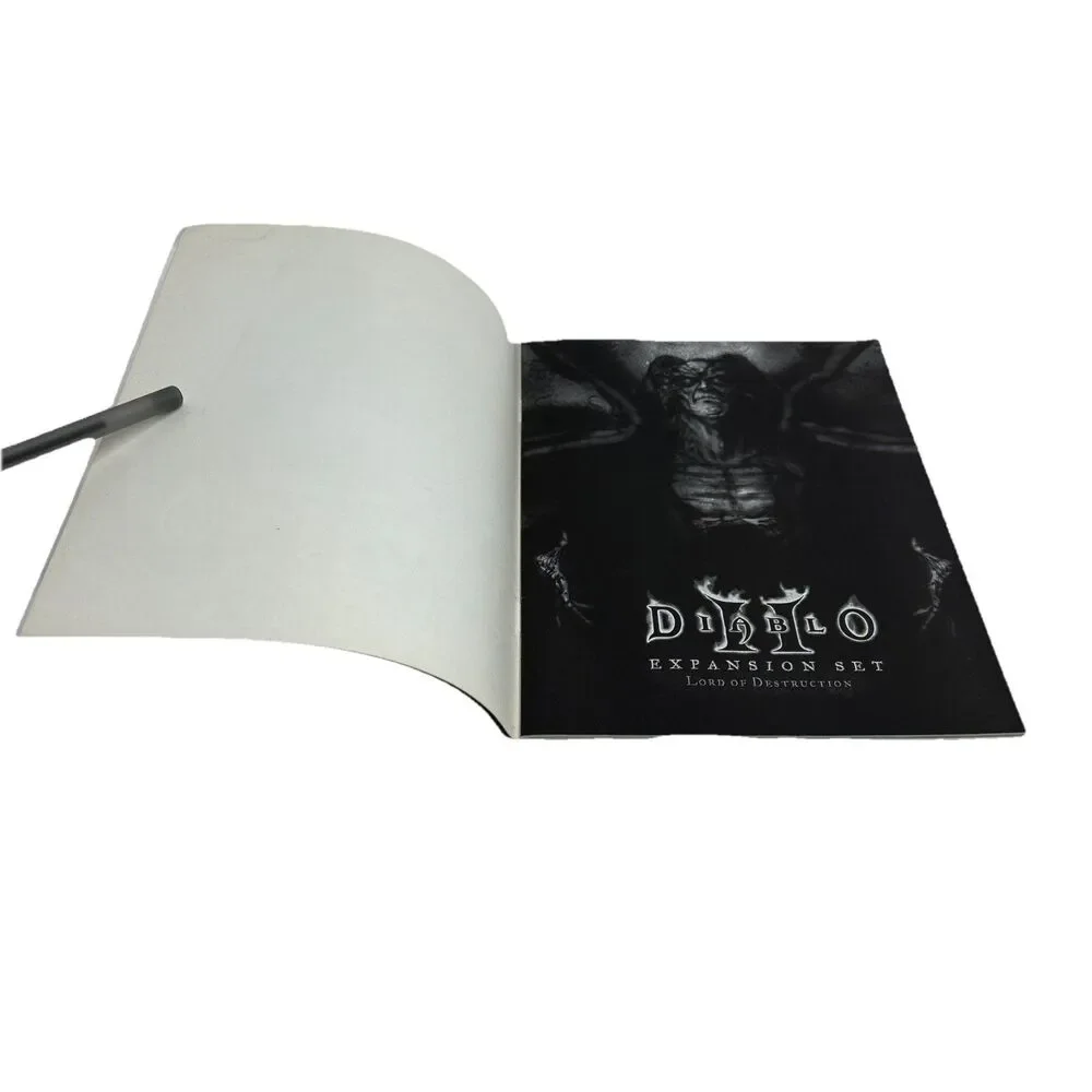 Diablo‎ II Lord Of Destruction Expansion Set PC Instruction Manual  Book Only